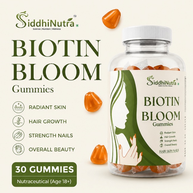 Biotin Bloom Hair Gummies