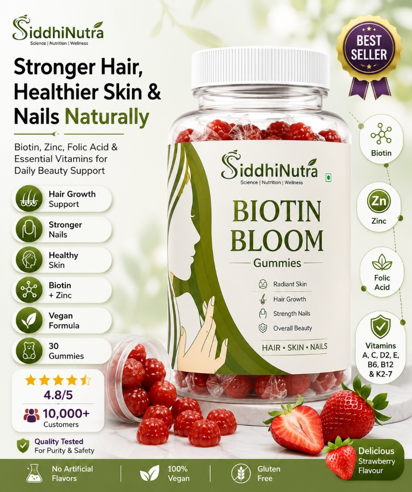 Biotin Bloom Hair Gummies