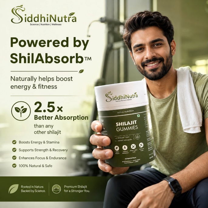 Shilajit Gummies for Men & Women