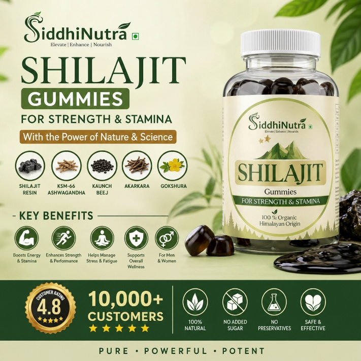 Shilajith Gummies